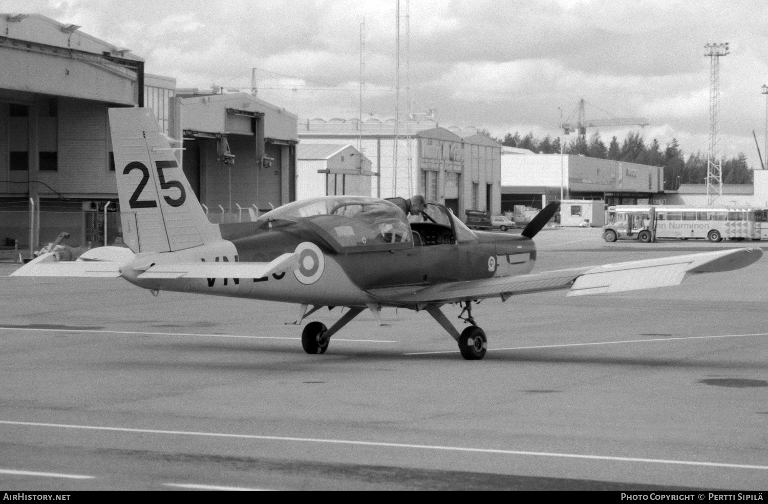 Aircraft Photo of VN-25 | Valmet L-70 Vinka | Finland - Air Force | AirHistory.net #334237