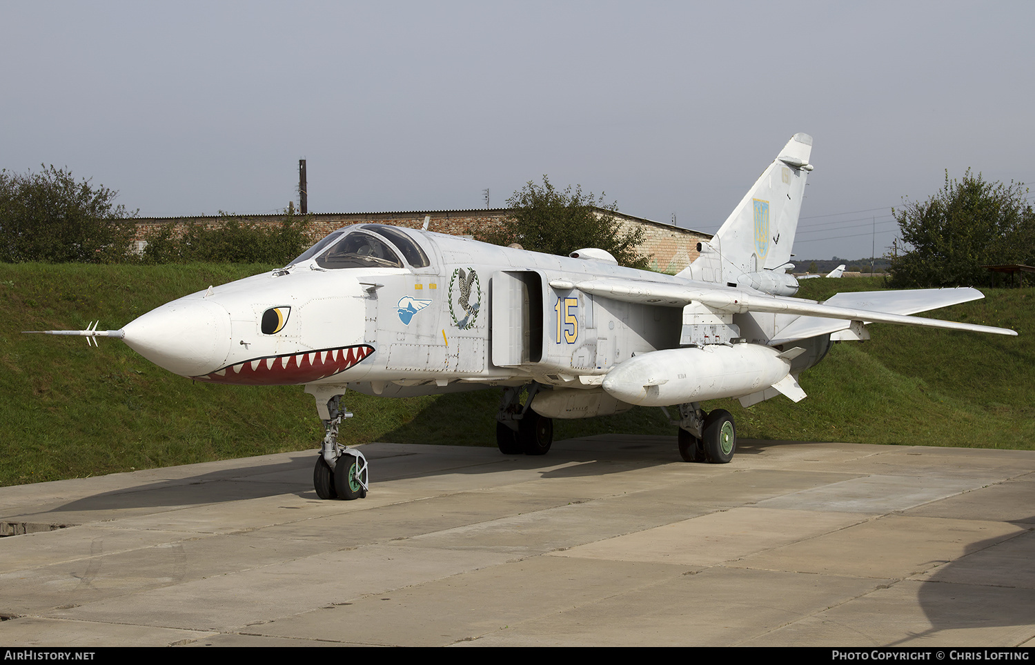 Aircraft Photo of 15 yellow | Sukhoi Su-24MR | Ukraine - Air Force | AirHistory.net #334239