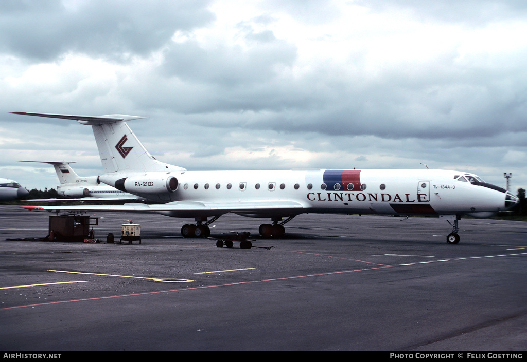 Aircraft Photo of RA-65132 | Tupolev Tu-134A-3 | Clintondale Aviation | AirHistory.net #334251