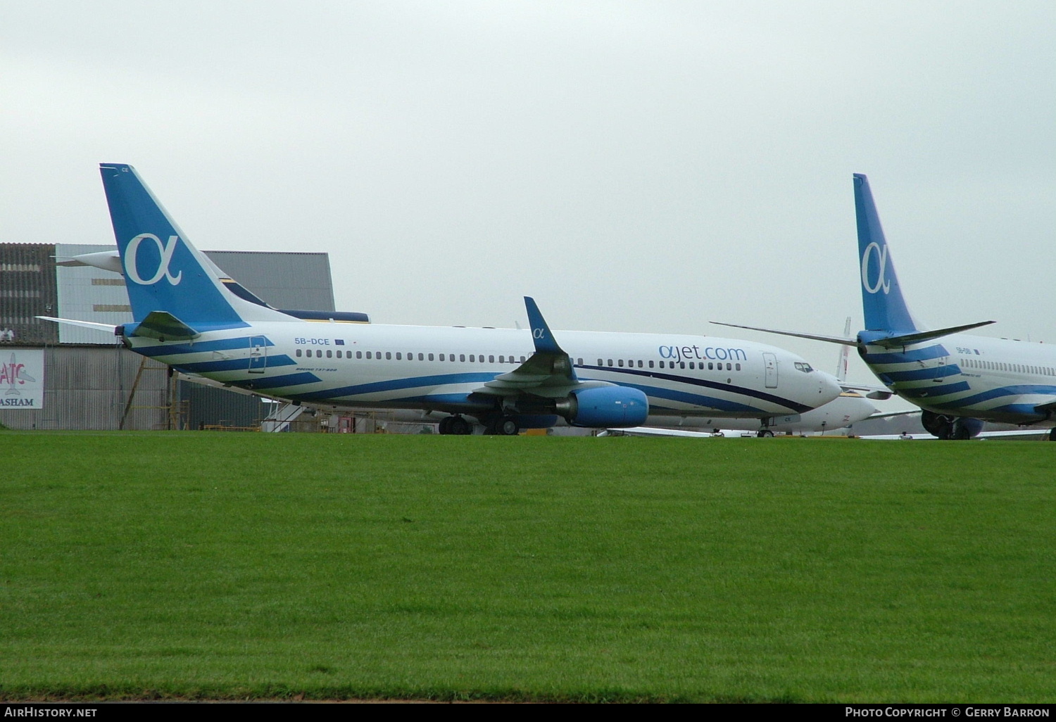 Aircraft Photo of 5B-DCE | Boeing 737-8BK | AJet Aviation | AirHistory.net #334258