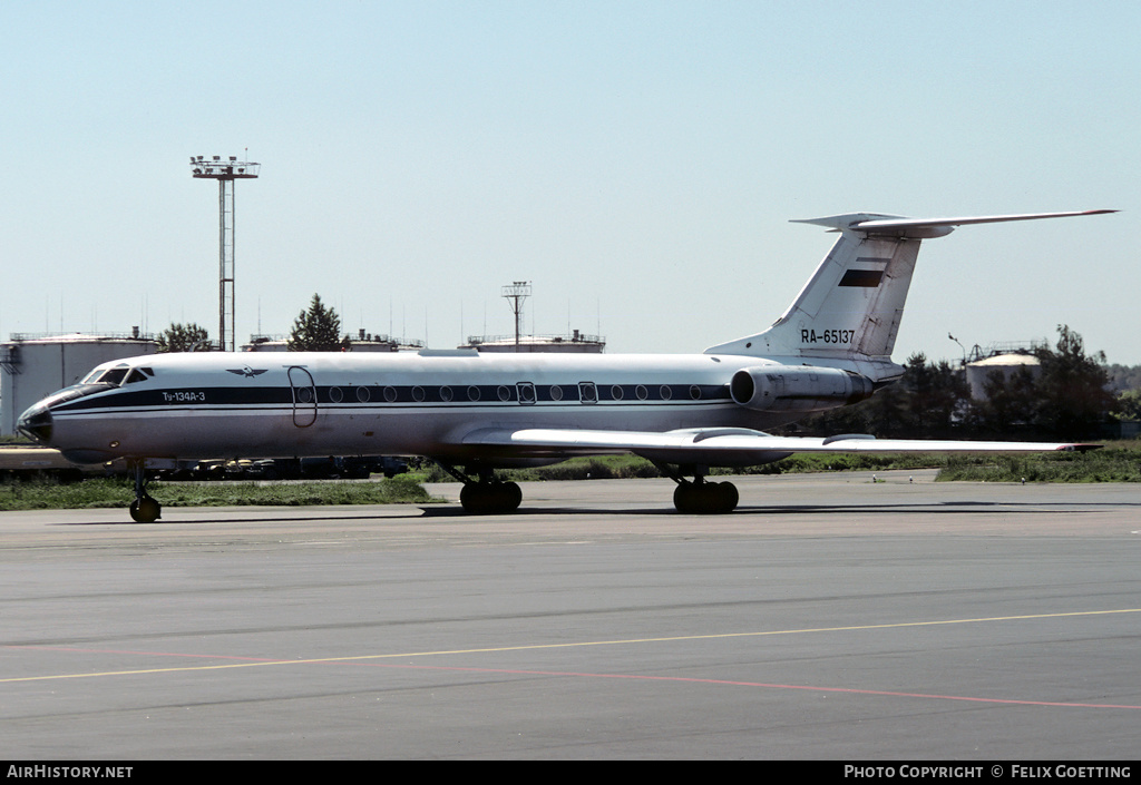 Aircraft Photo of RA-65137 | Tupolev Tu-134A-3 | Aeroflot | AirHistory.net #334269