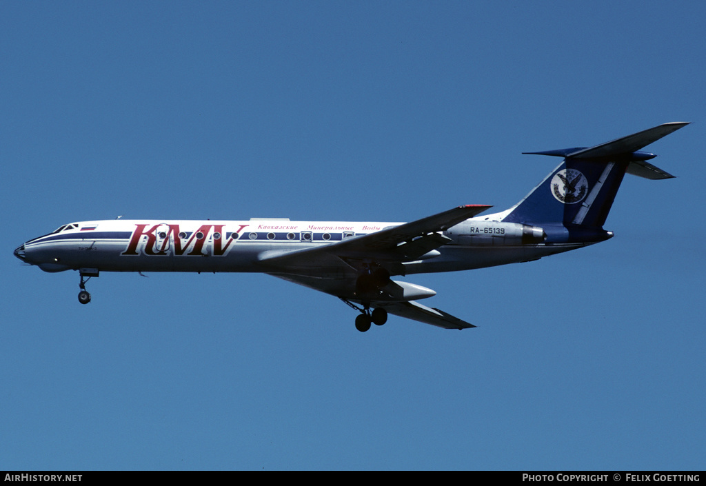 Aircraft Photo of RA-65139 | Tupolev Tu-134A-3 | KMV - Kavkazskie Mineralnye Vody | AirHistory.net #334272