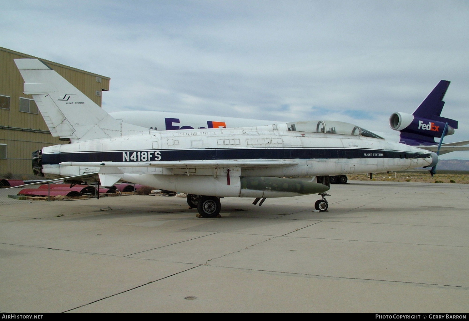 Aircraft Photo of N418FS | North American F-100F Super Sabre | Flight Systems | AirHistory.net #334276
