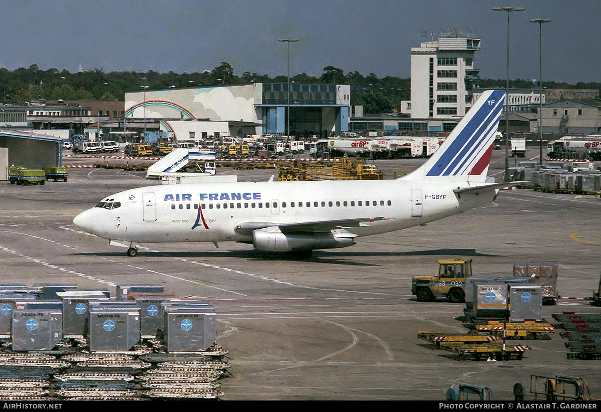 Aircraft Photo of F-GBYF | Boeing 737-228/Adv | Air France | AirHistory.net #334278