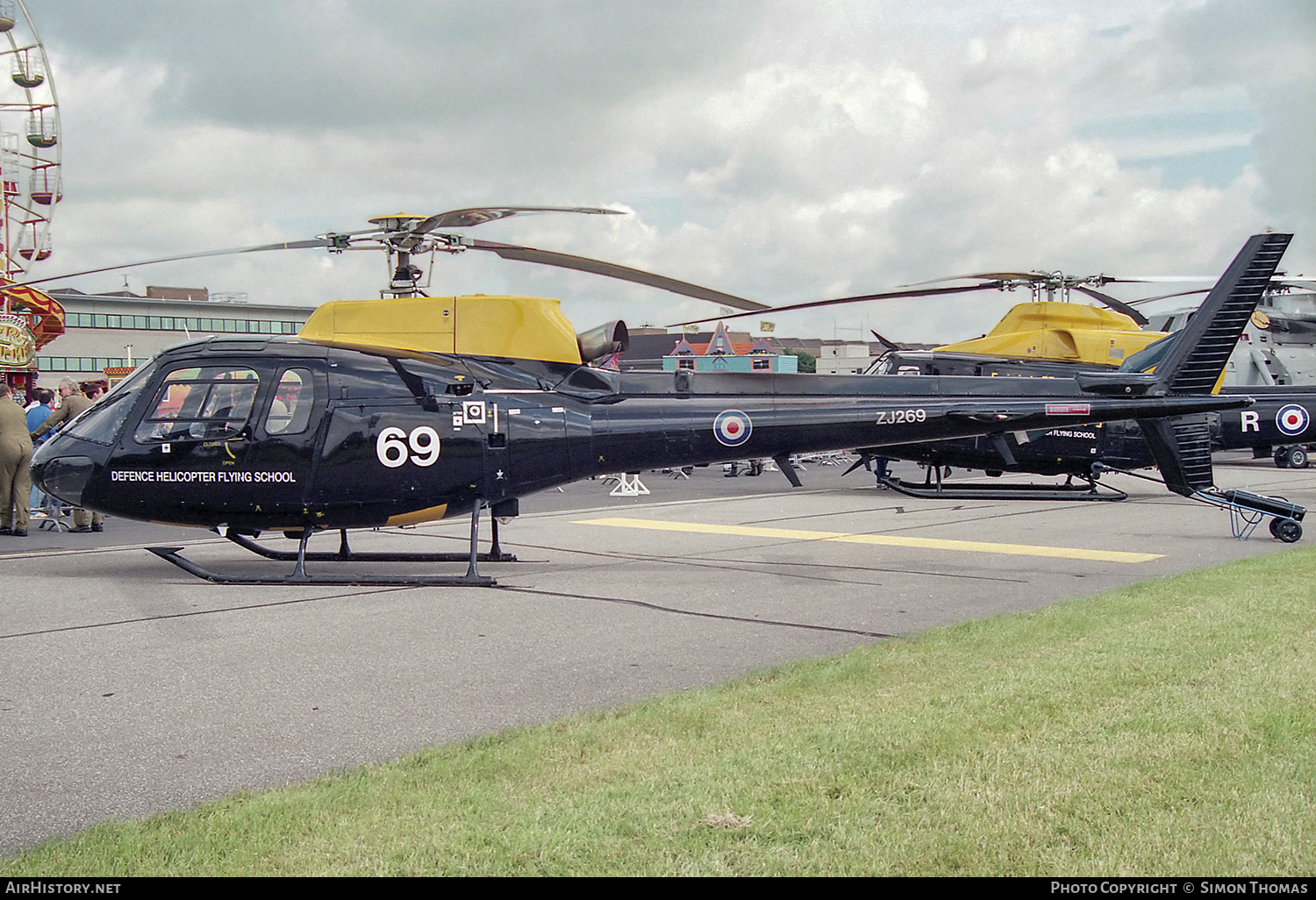 Aircraft Photo of ZJ269 | Eurocopter AS-350BB Squirrel HT1 | UK - Air Force | AirHistory.net #334281