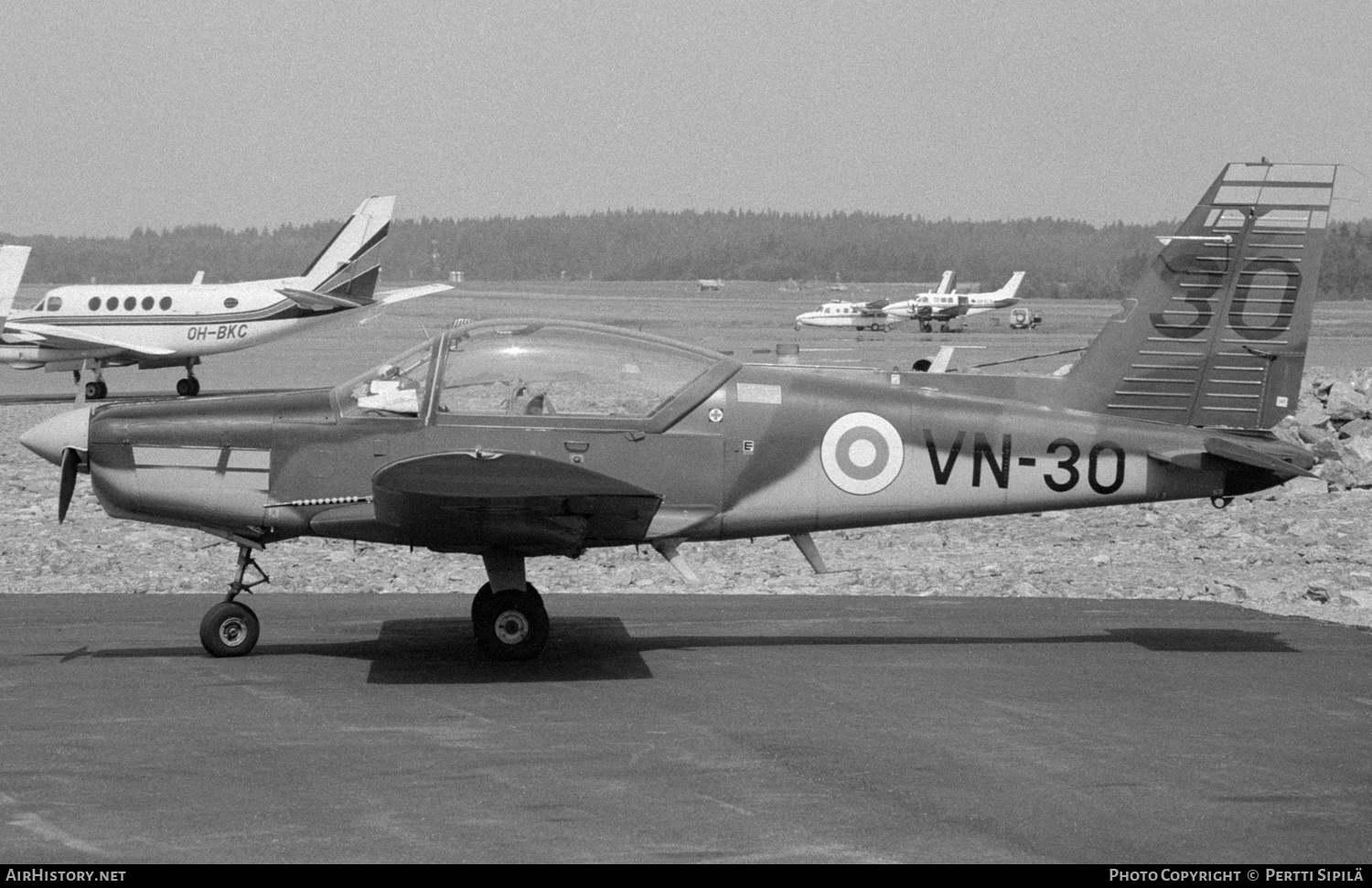 Aircraft Photo of VN-30 | Valmet L-70 Vinka | Finland - Air Force | AirHistory.net #334284