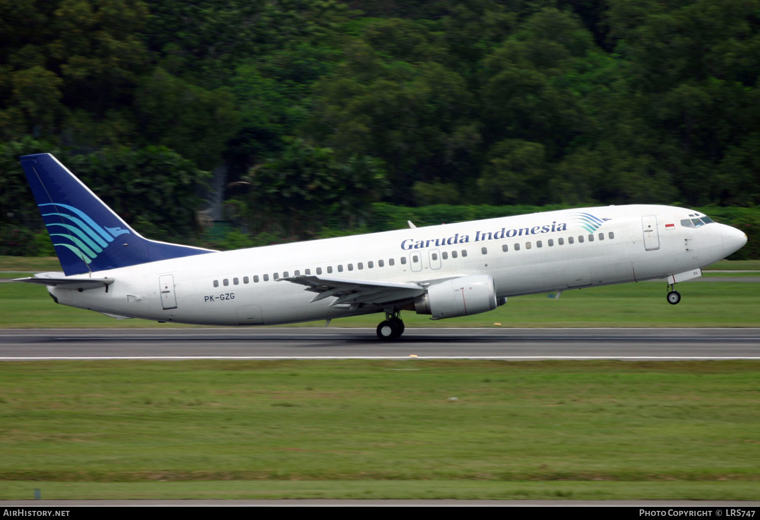 Aircraft Photo of PK-GZG | Boeing 737-4M0 | Garuda Indonesia | AirHistory.net #334312