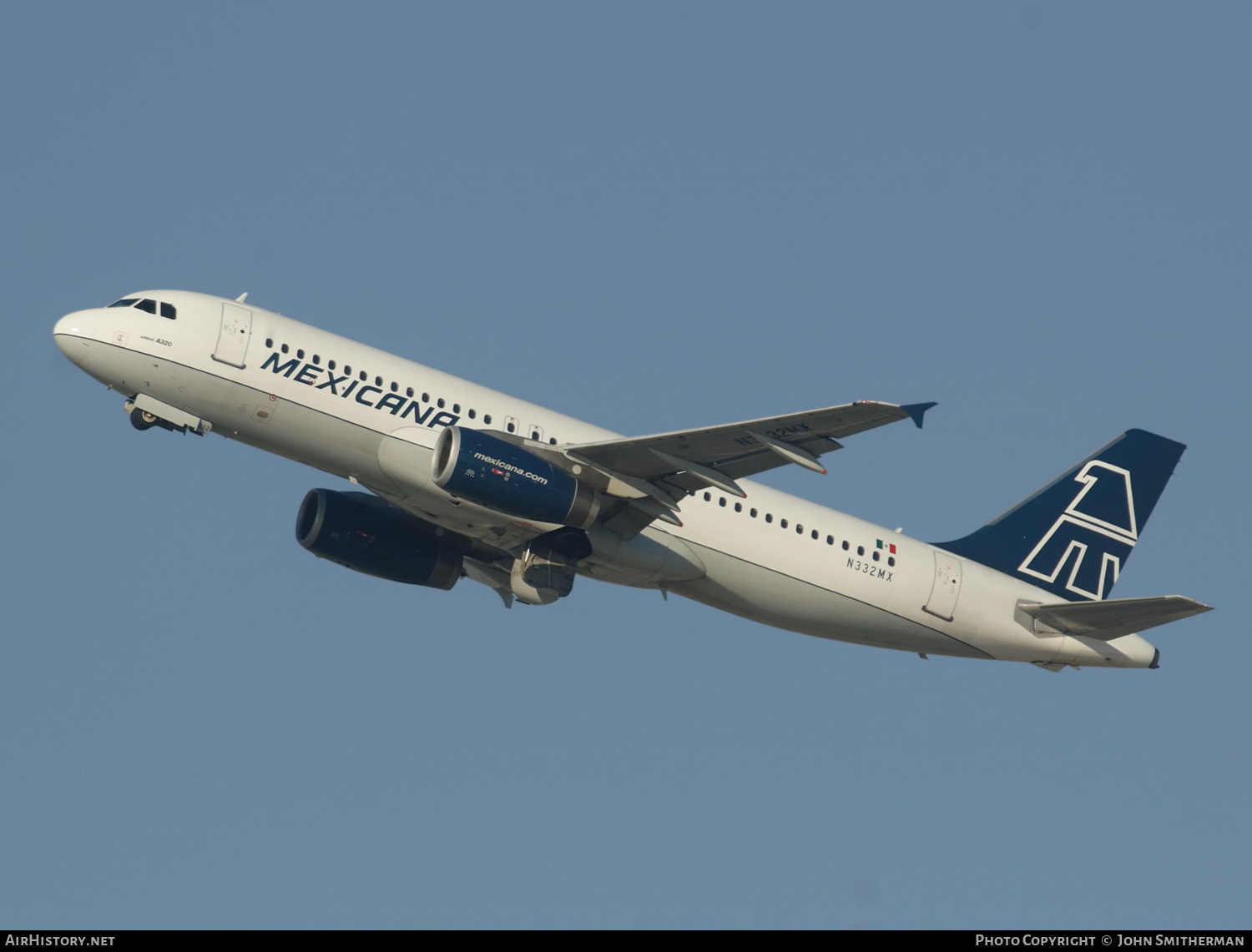 Aircraft Photo of N332MX | Airbus A320-231 | Mexicana | AirHistory.net #334314