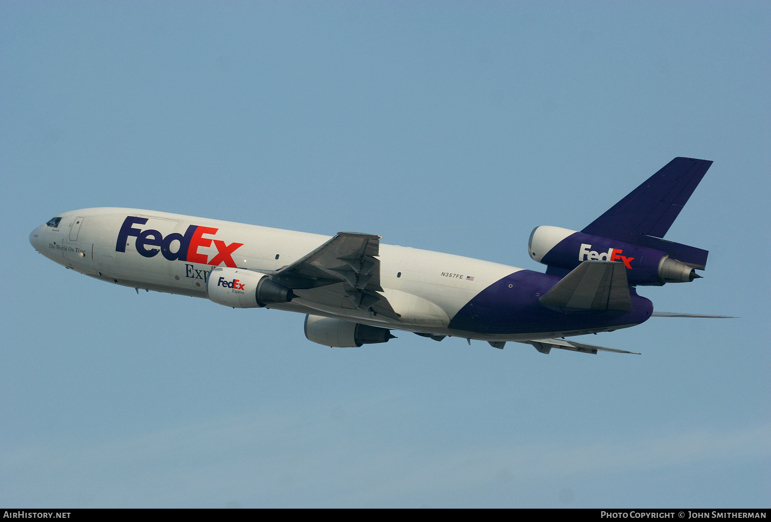 Aircraft Photo of N357FE | Boeing MD-10-10F | FedEx Express - Federal Express | AirHistory.net #334323