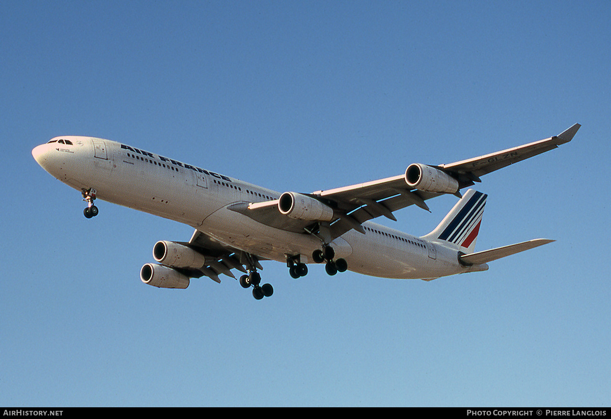 Aircraft Photo of F-GLZN | Airbus A340-313 | Air France | AirHistory.net #334334