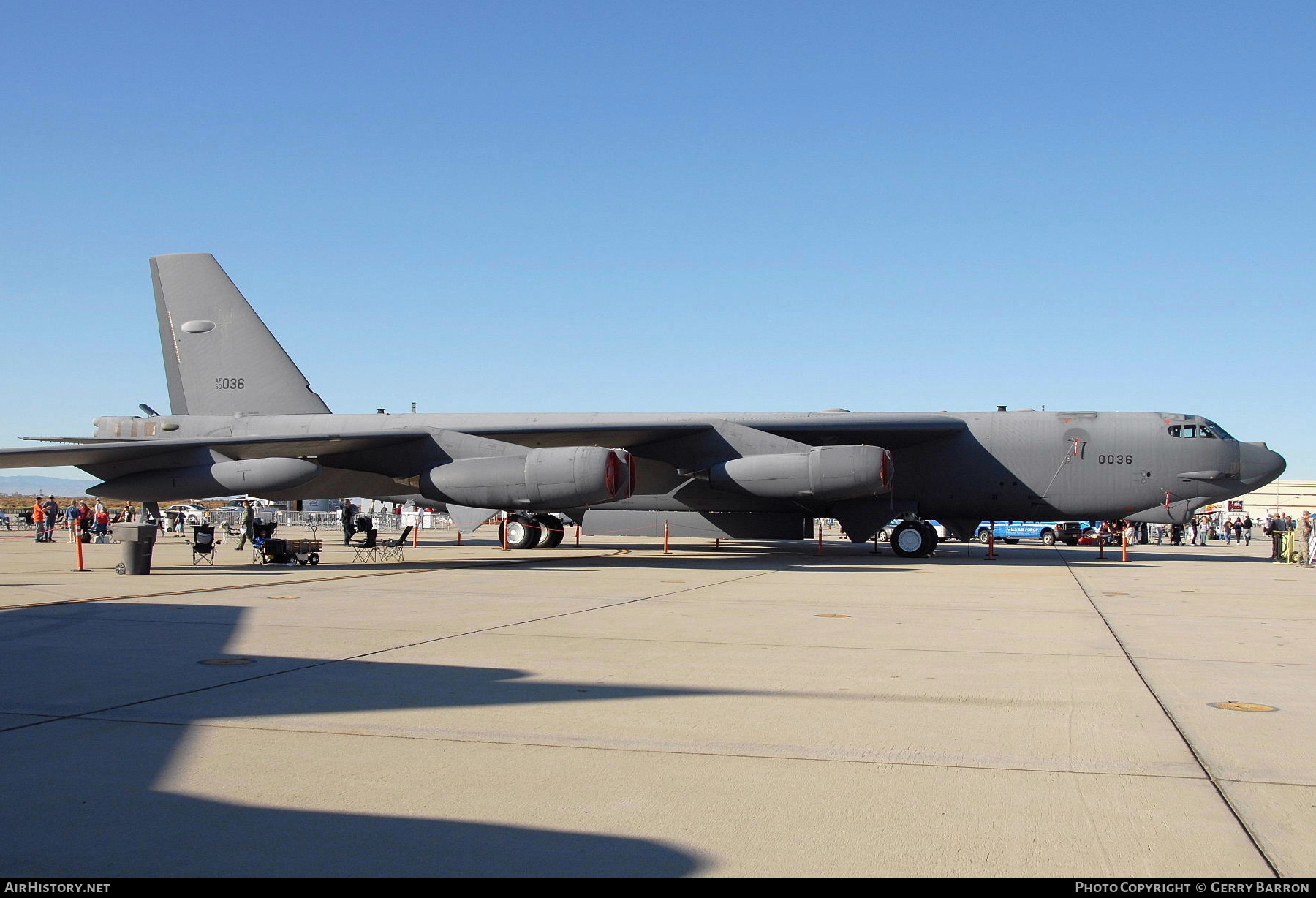 Aircraft Photo of 60-0036 / AF60-036 | Boeing B-52H Stratofortress | USA - Air Force | AirHistory.net #334339