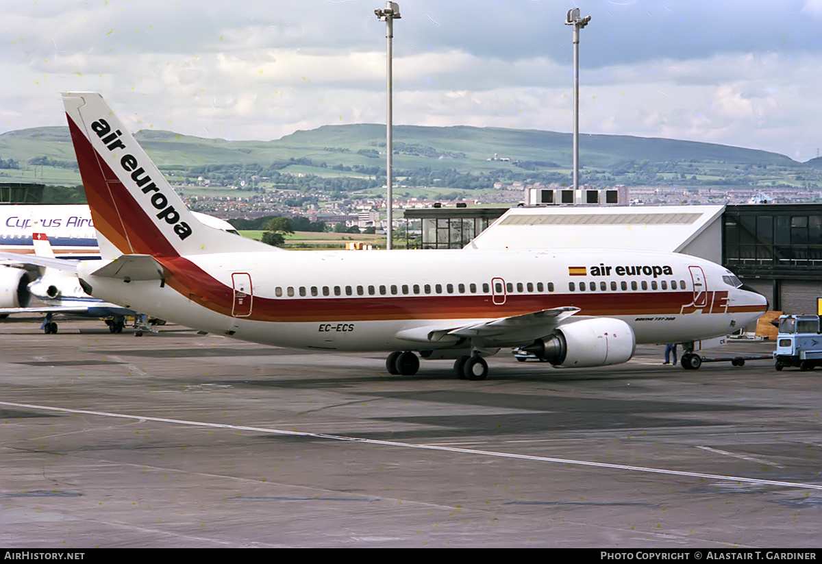 Aircraft Photo of EC-ECS | Boeing 737-375 | Air Europa | AirHistory.net #334346