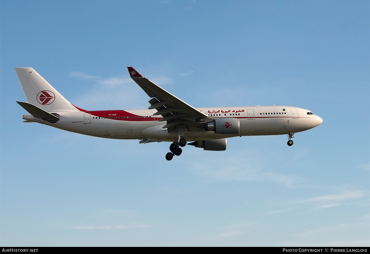 Aircraft Photo of 7T-VJA | Airbus A330-202 | Air Algérie | AirHistory.net #334350