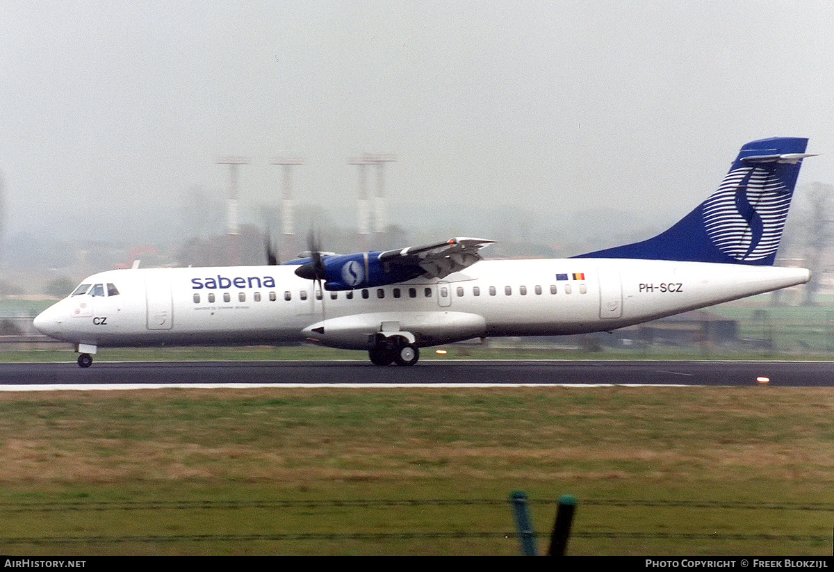 Aircraft Photo of PH-SCZ | ATR ATR-72-211 | Sabena | AirHistory.net #334353