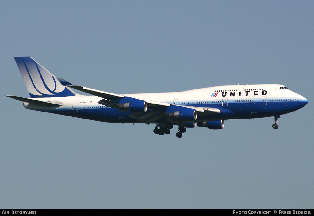 Aircraft Photo of N197UA | Boeing 747-422 | United Airlines | AirHistory.net #334360