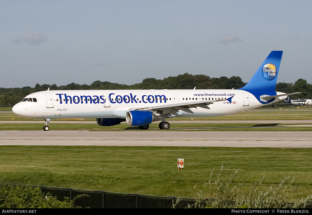 Aircraft Photo of G-NIKO | Airbus A321-231 | Thomas Cook Airlines | AirHistory.net #334386
