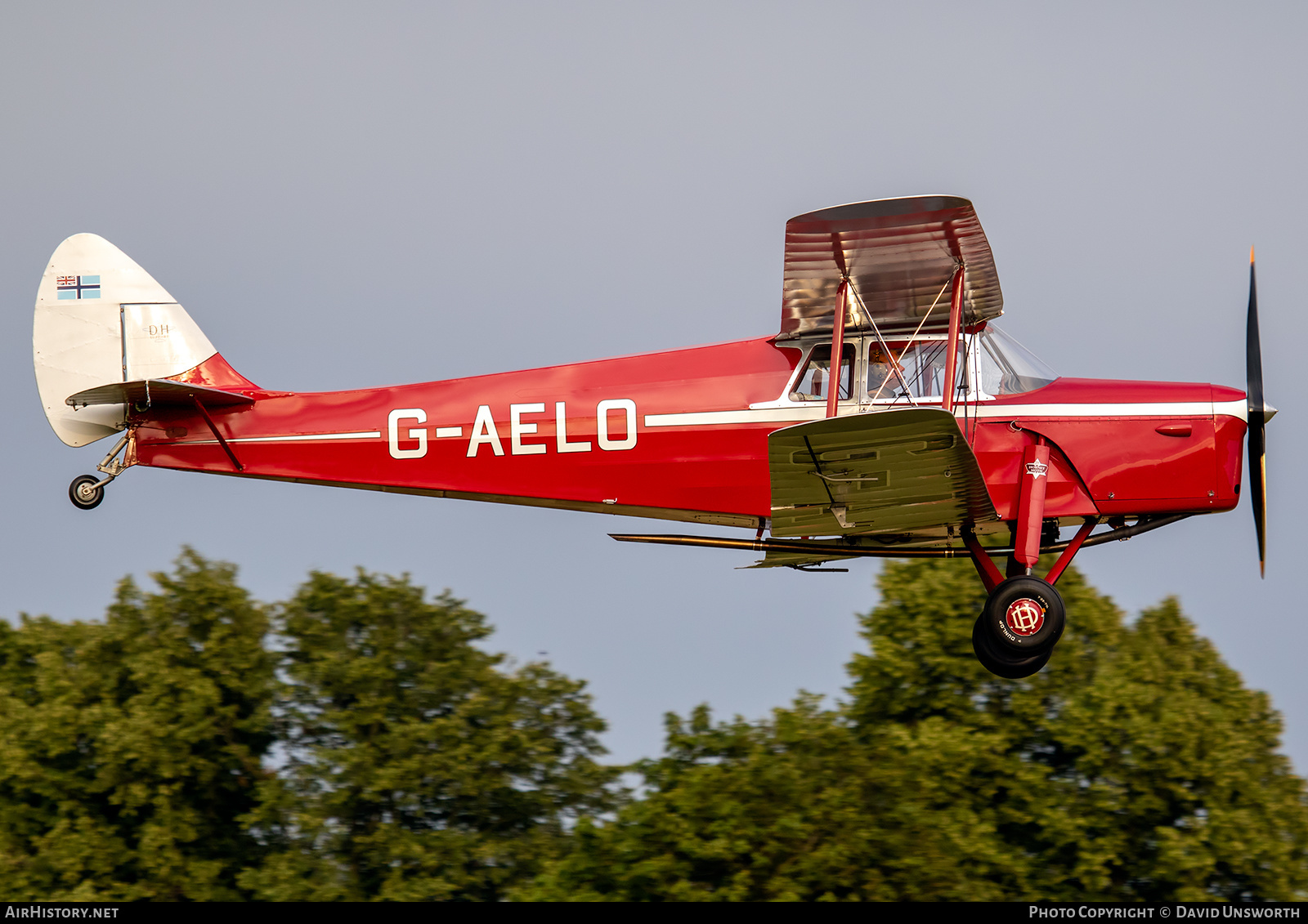 Aircraft Photo of G-AELO | De Havilland D.H. 87B Hornet Moth | AirHistory.net #334398