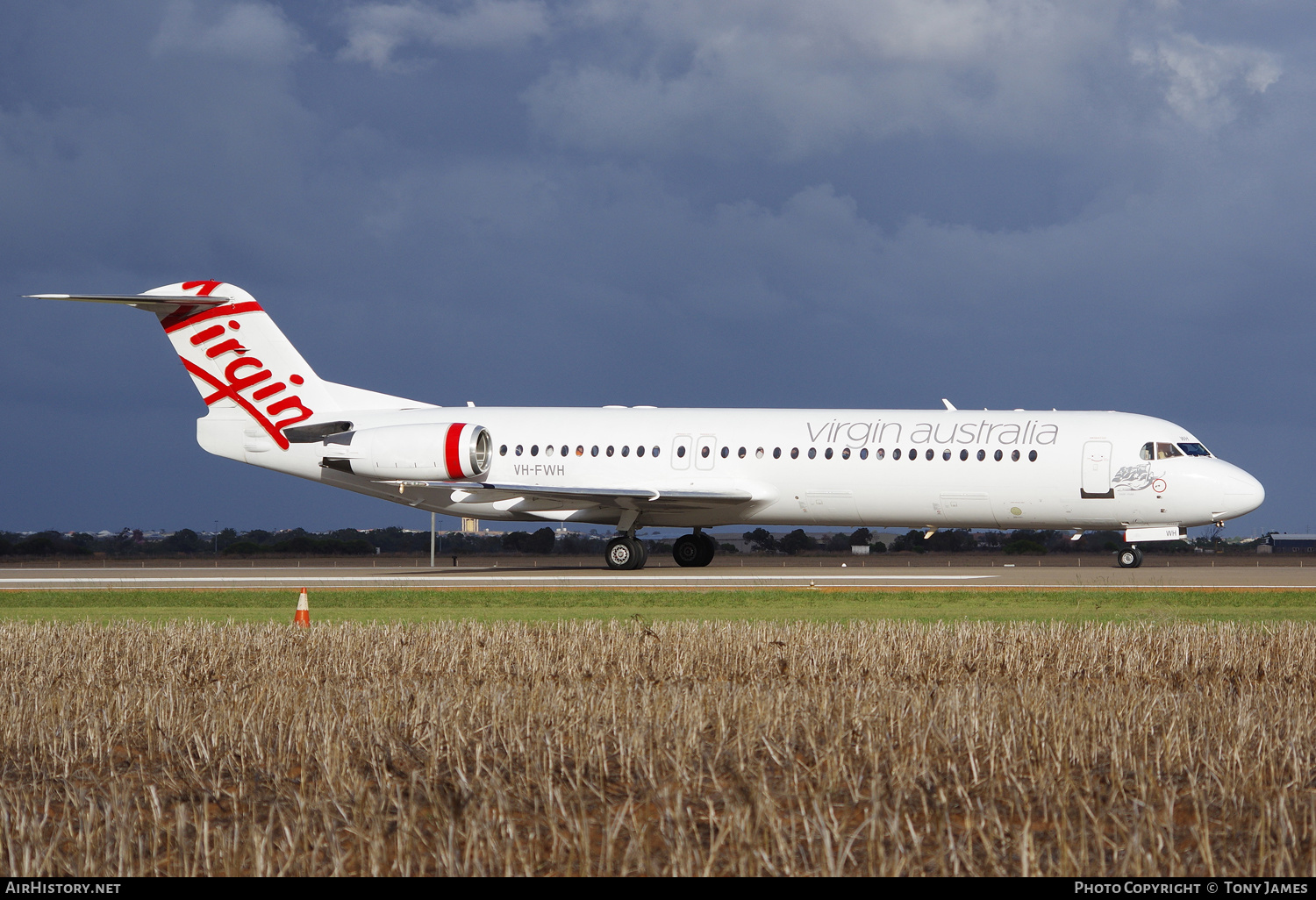 Aircraft Photo of VH-FWH | Fokker 100 (F28-0100) | Virgin Australia Regional Airlines | AirHistory.net #334401