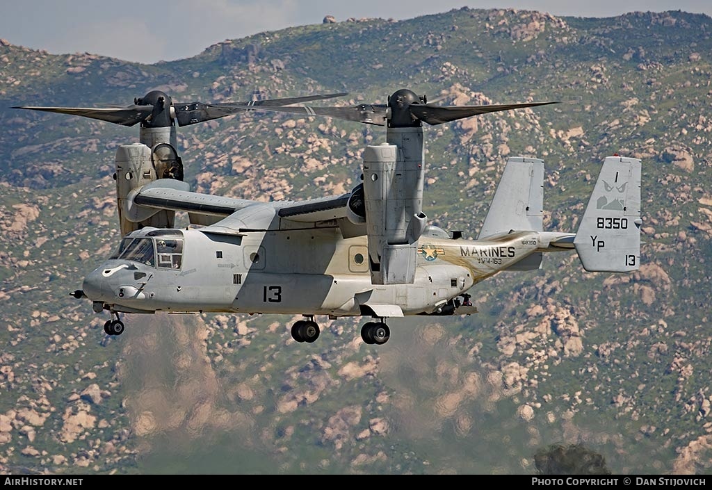 Aircraft Photo of 168350 / 8350 | Bell-Boeing MV-22B Osprey | USA - Marines | AirHistory.net #334403