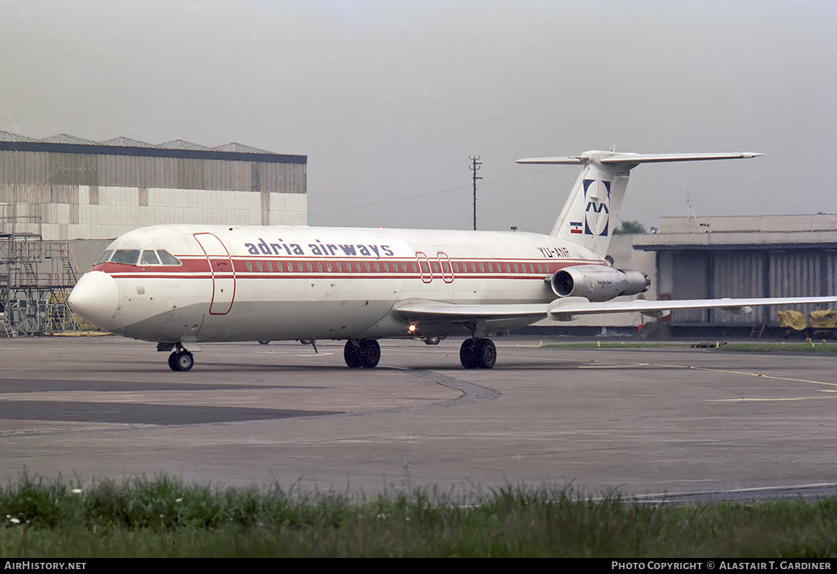 Aircraft Photo of YU-ANR | British Aerospace Rombac 111-561RC One-Eleven | Adria Airways | AirHistory.net #334407