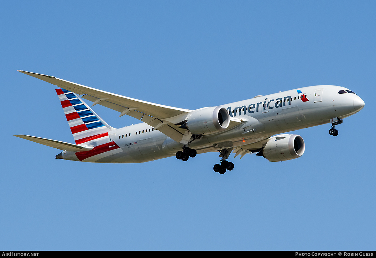 Aircraft Photo of N812AA | Boeing 787-8 Dreamliner | American Airlines | AirHistory.net #334409