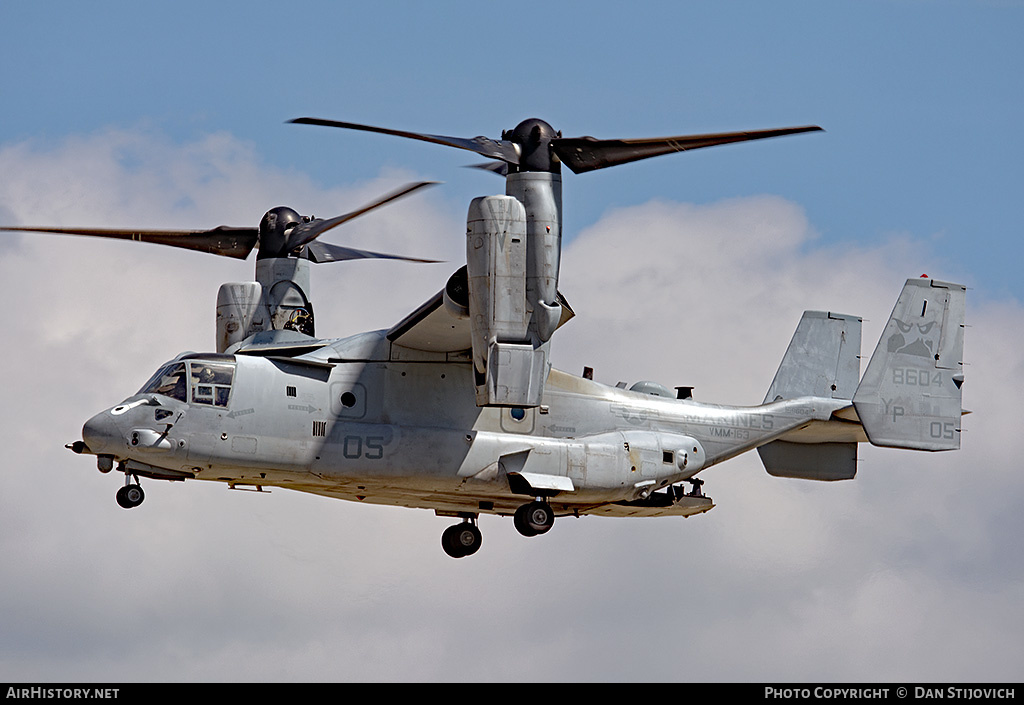 Aircraft Photo of 168604 / 8604 | Bell-Boeing MV-22B Osprey | USA - Marines | AirHistory.net #334422