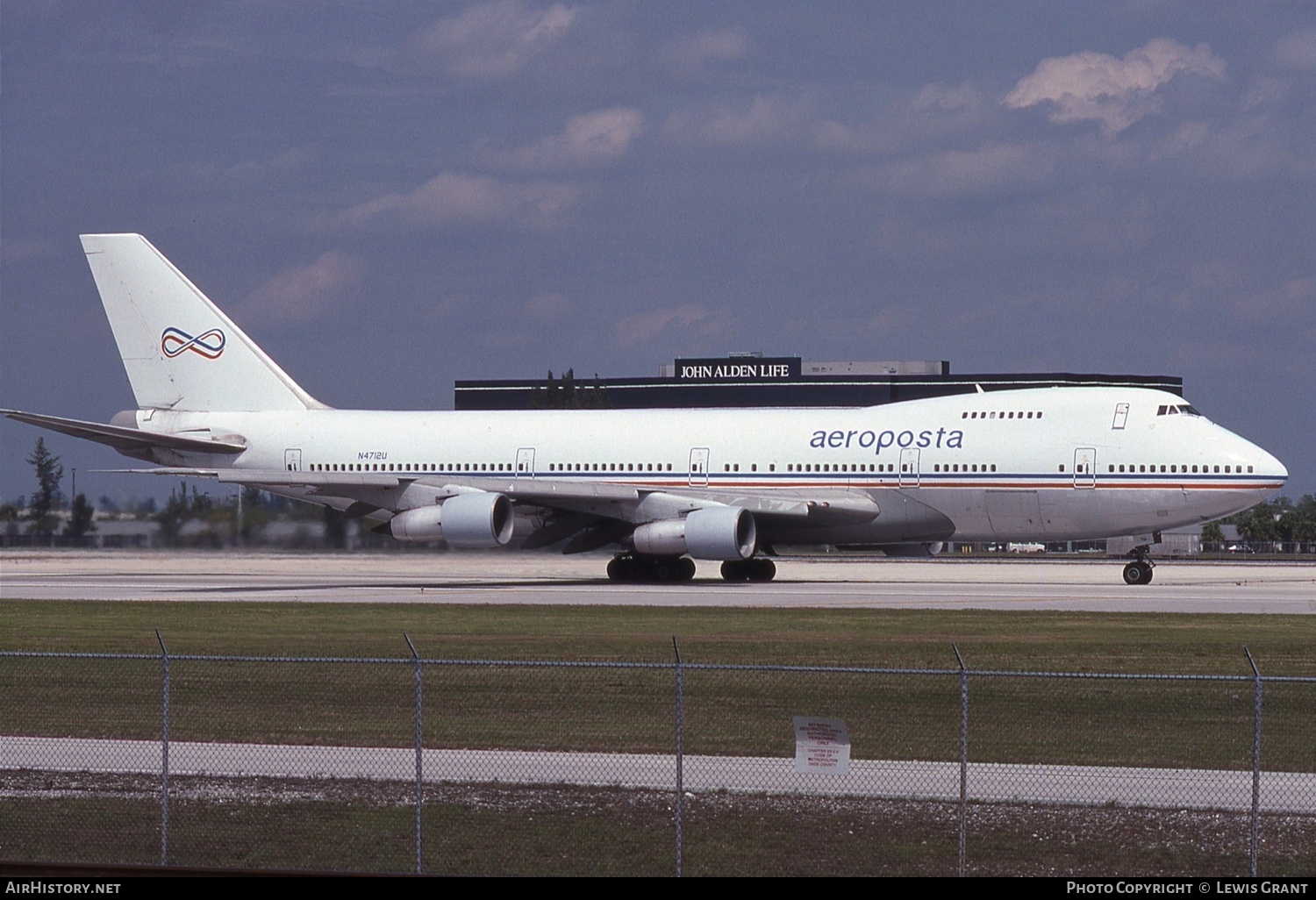 Aircraft Photo of N4712U | Boeing 747-122 (SCD) | Aeroposta Argentina | AirHistory.net #334438
