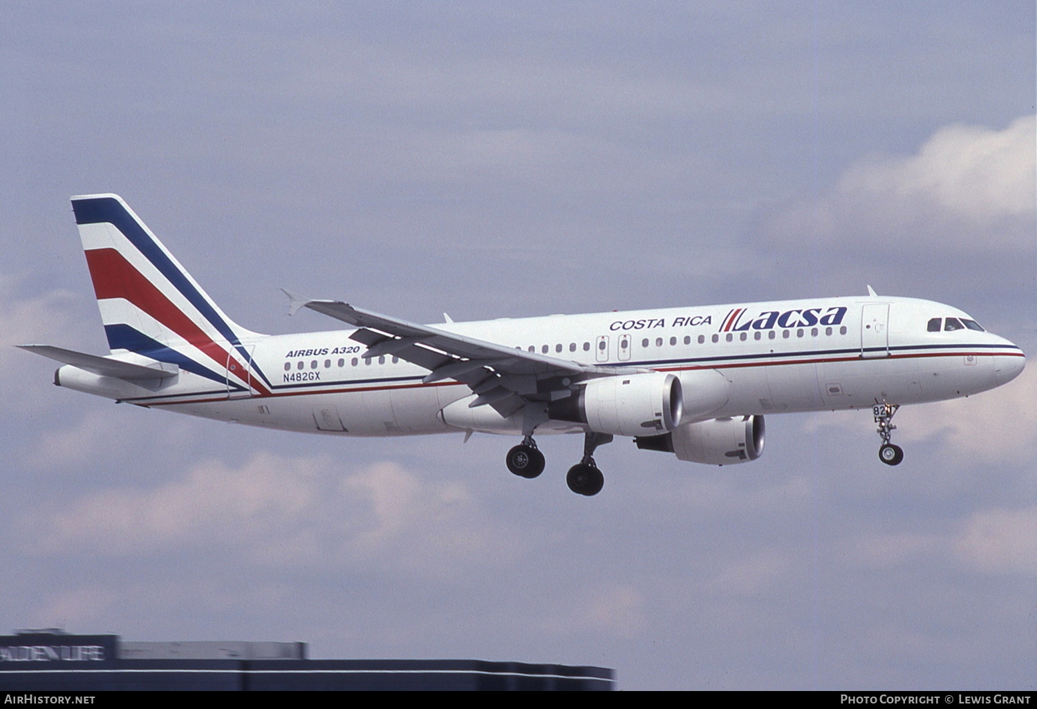 Aircraft Photo of N482GX | Airbus A320-212 | LACSA - Líneas Aéreas de Costa Rica | AirHistory.net #334440