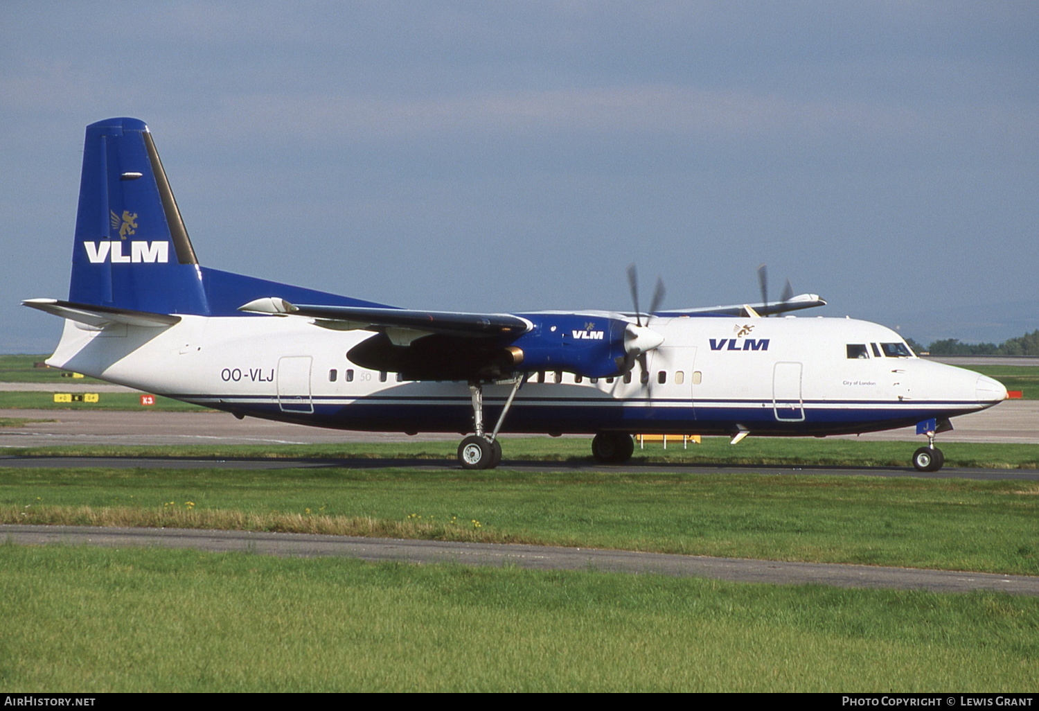 Aircraft Photo of OO-VLJ | Fokker 50 | VLM Airlines | AirHistory.net #334452