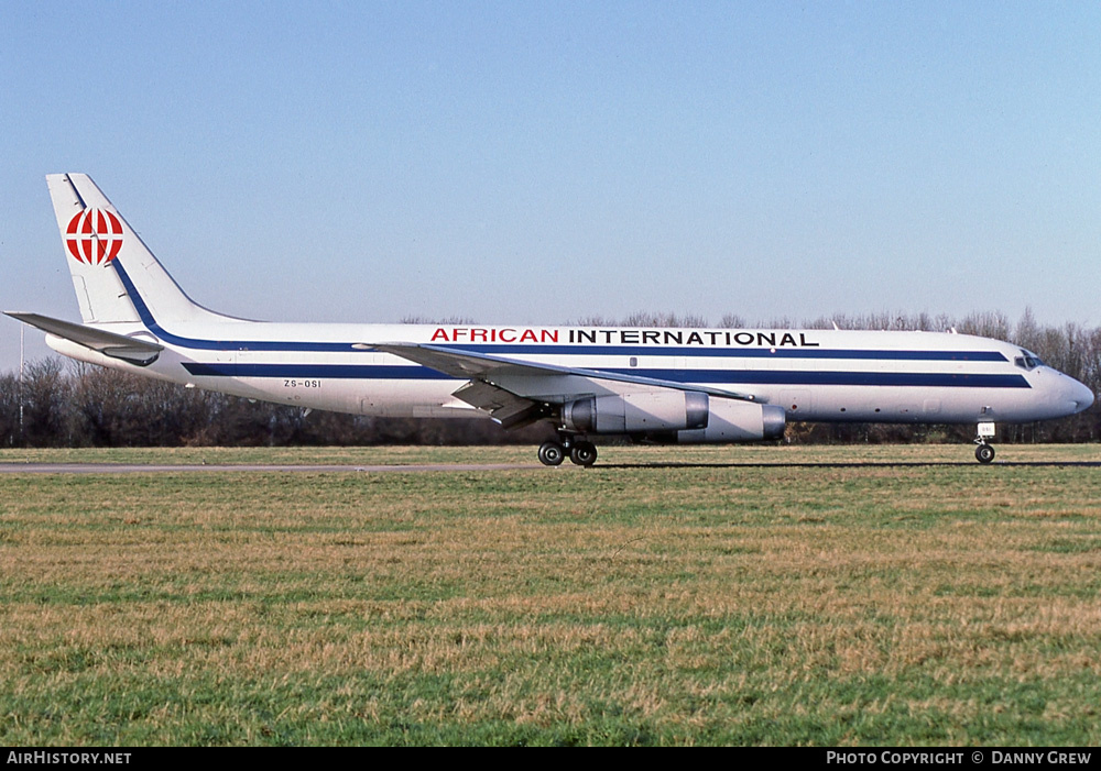Aircraft Photo of ZS-OSI | McDonnell Douglas DC-8-62(F) | African International Airways | AirHistory.net #334469