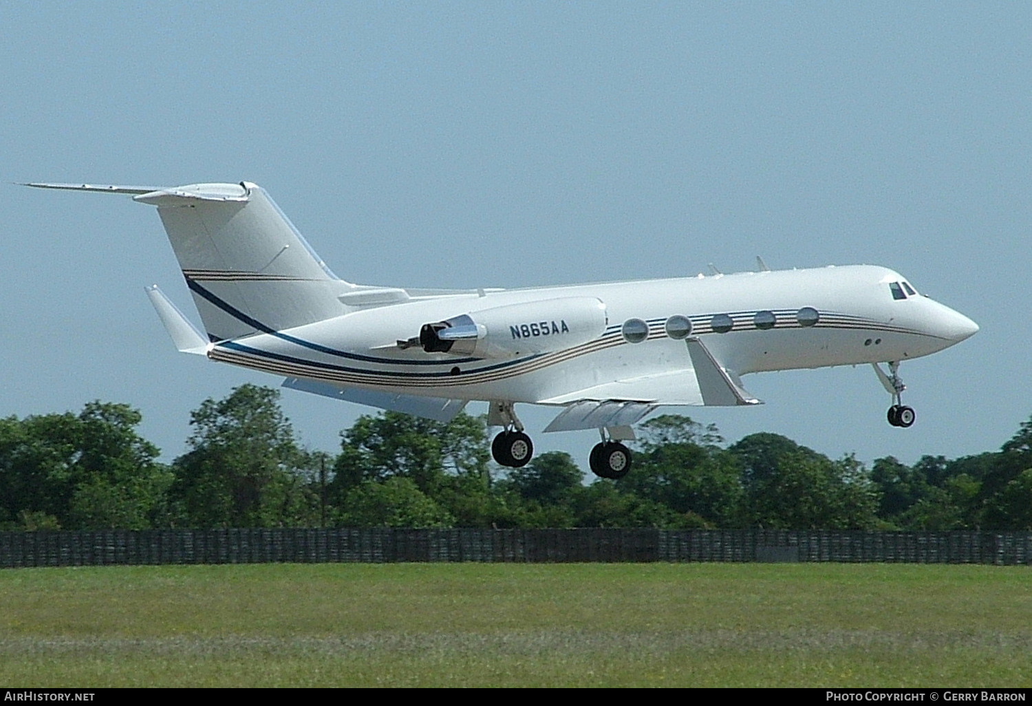 Aircraft Photo of N865AA | Grumman American G-1159B Gulfstream II-B | AirHistory.net #334511