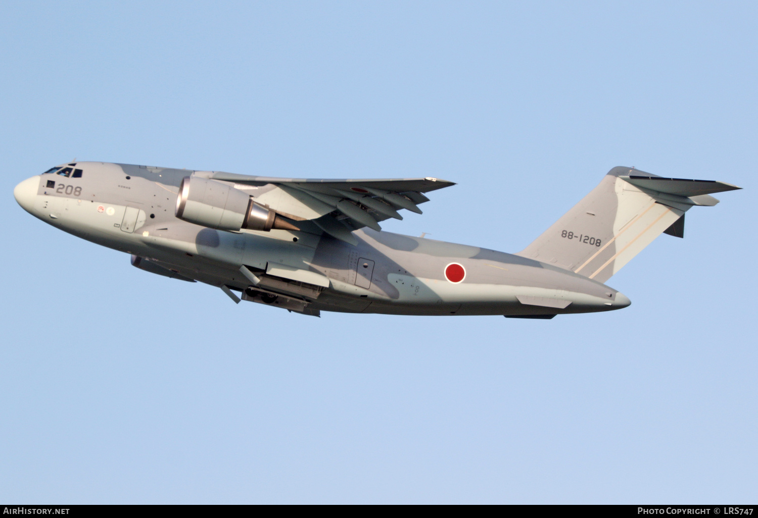 Aircraft Photo of 88-1208 | Kawasaki C-2 | Japan - Air Force | AirHistory.net #334512
