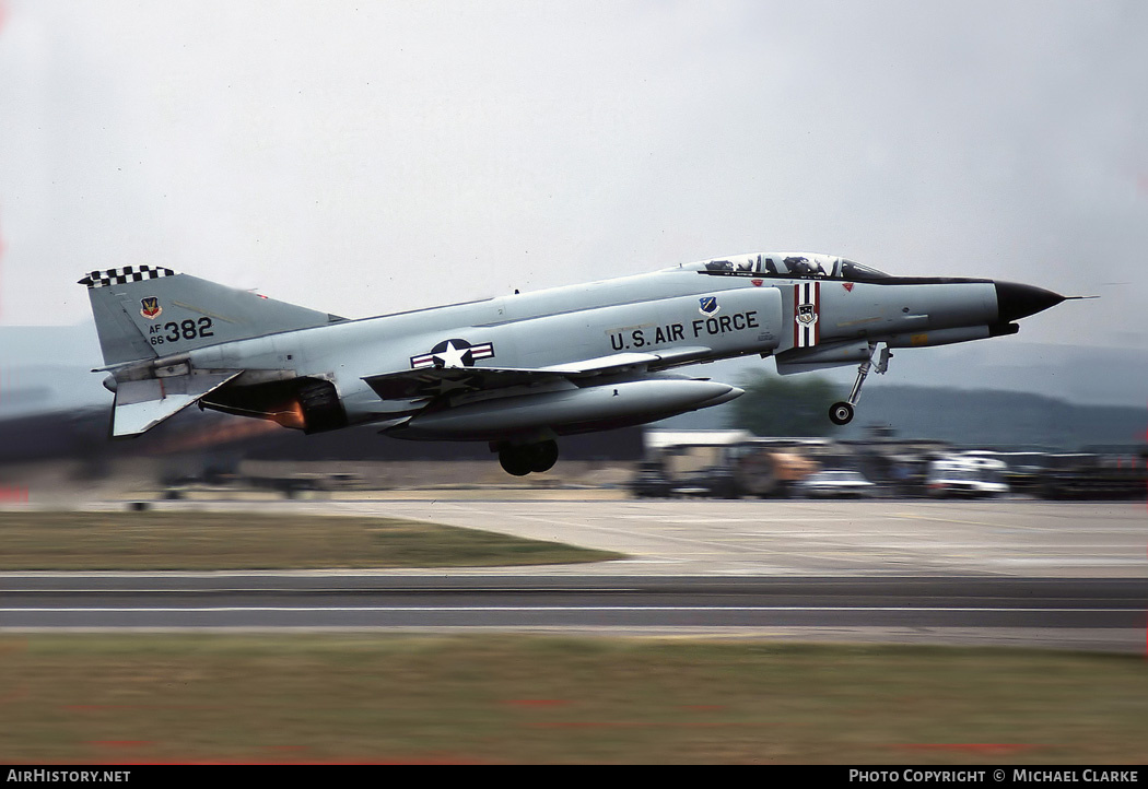 Aircraft Photo of 66-0382 | McDonnell Douglas F-4E Phantom II | USA - Air Force | AirHistory.net #334515