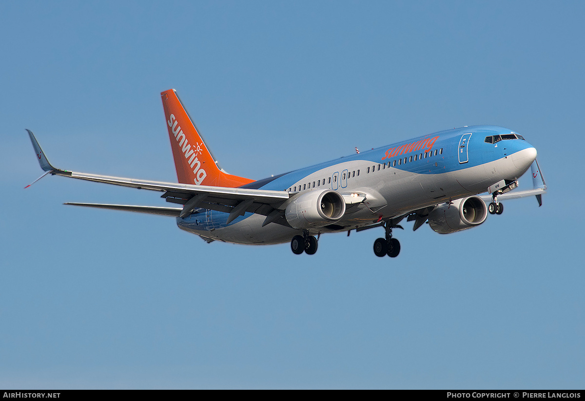 Aircraft Photo of C-GQWM | Boeing 737-8K5 | Sunwing Airlines | AirHistory.net #334521