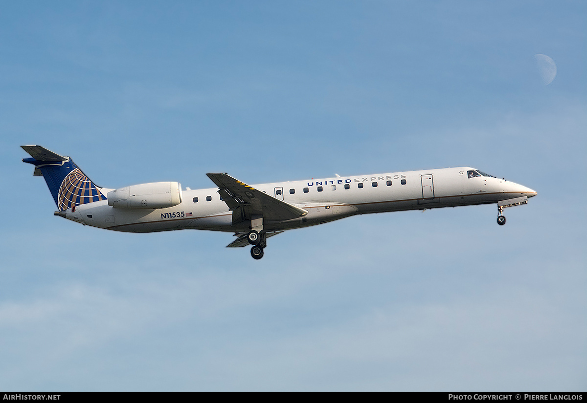 Aircraft Photo of N11535 | Embraer ERJ-145LR (EMB-145LR) | United Express | AirHistory.net #334544