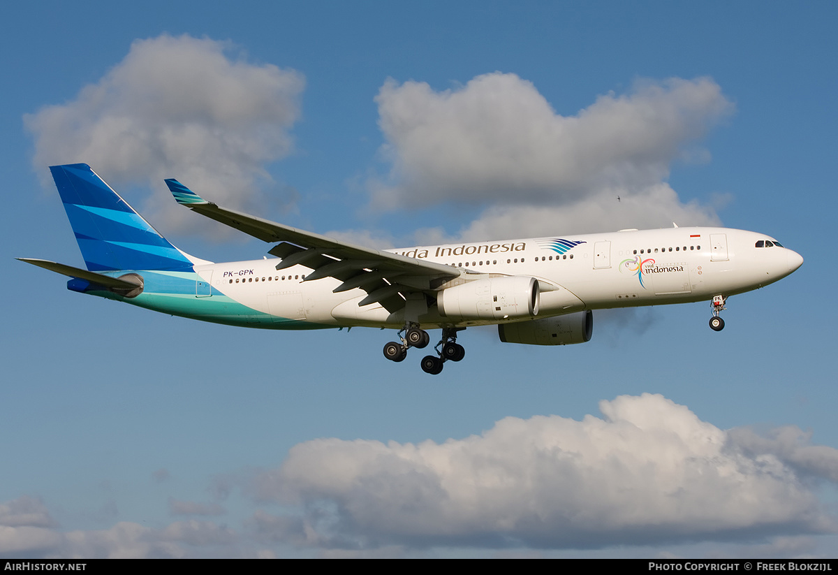 Aircraft Photo of PK-GPK | Airbus A330-243 | Garuda Indonesia | AirHistory.net #334545