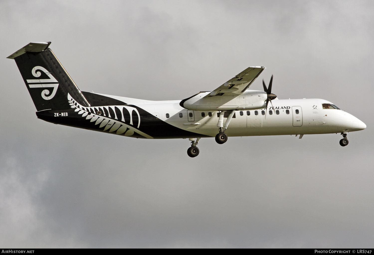Aircraft Photo of ZK-NEB | Bombardier DHC-8-311Q Dash 8 | Air New Zealand | AirHistory.net #334549