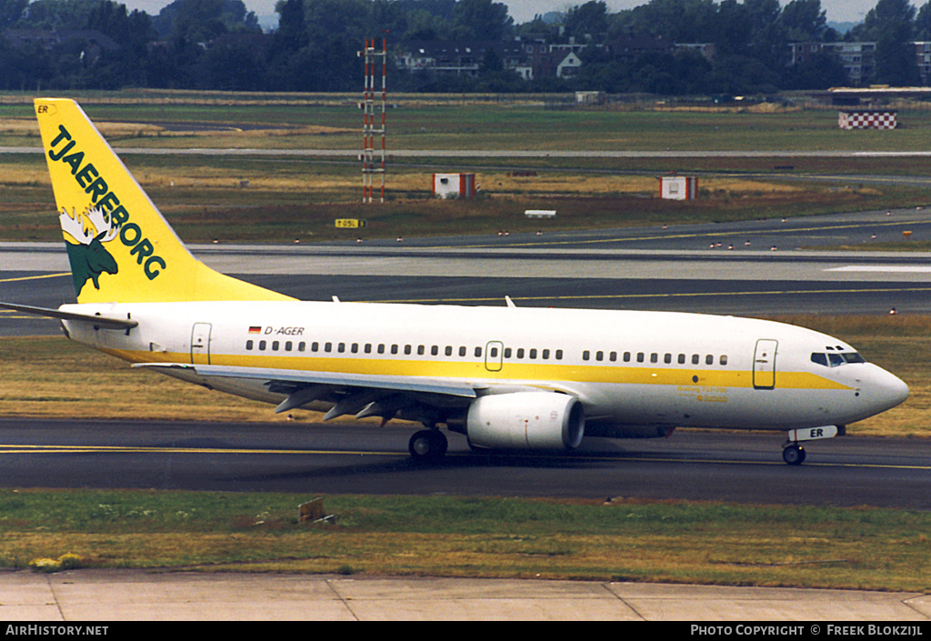 Aircraft Photo of D-AGER | Boeing 737-75B | Germania | AirHistory.net #334555