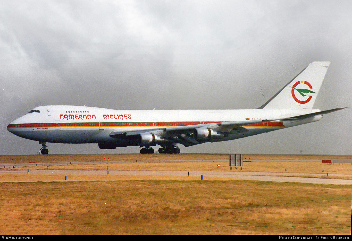 Aircraft Photo of TJ-CAB | Boeing 747-2H7BM | Cameroon Airlines | AirHistory.net #334568