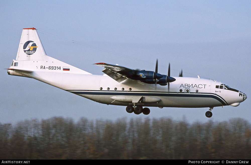 Aircraft Photo of RA-69314 | Antonov An-12BP | Aviast | AirHistory.net #334572