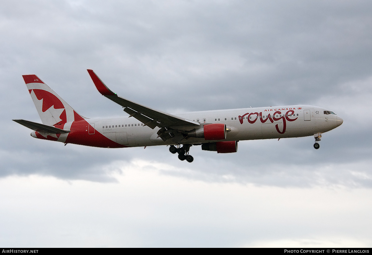 Aircraft Photo of C-FMLV | Boeing 767-316/ER | Air Canada Rouge | AirHistory.net #334578
