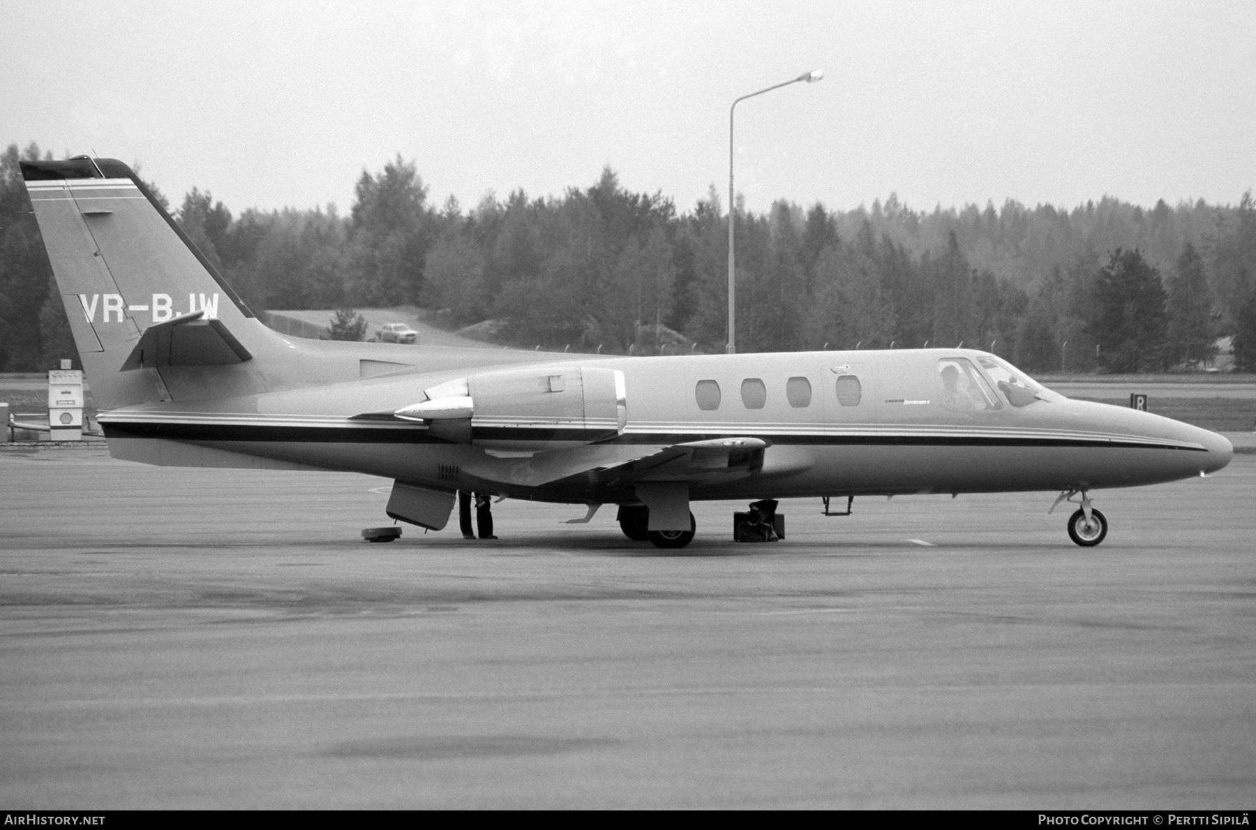 Aircraft Photo of VR-BJW | Cessna 501 Citation I/SP | AirHistory.net #334582