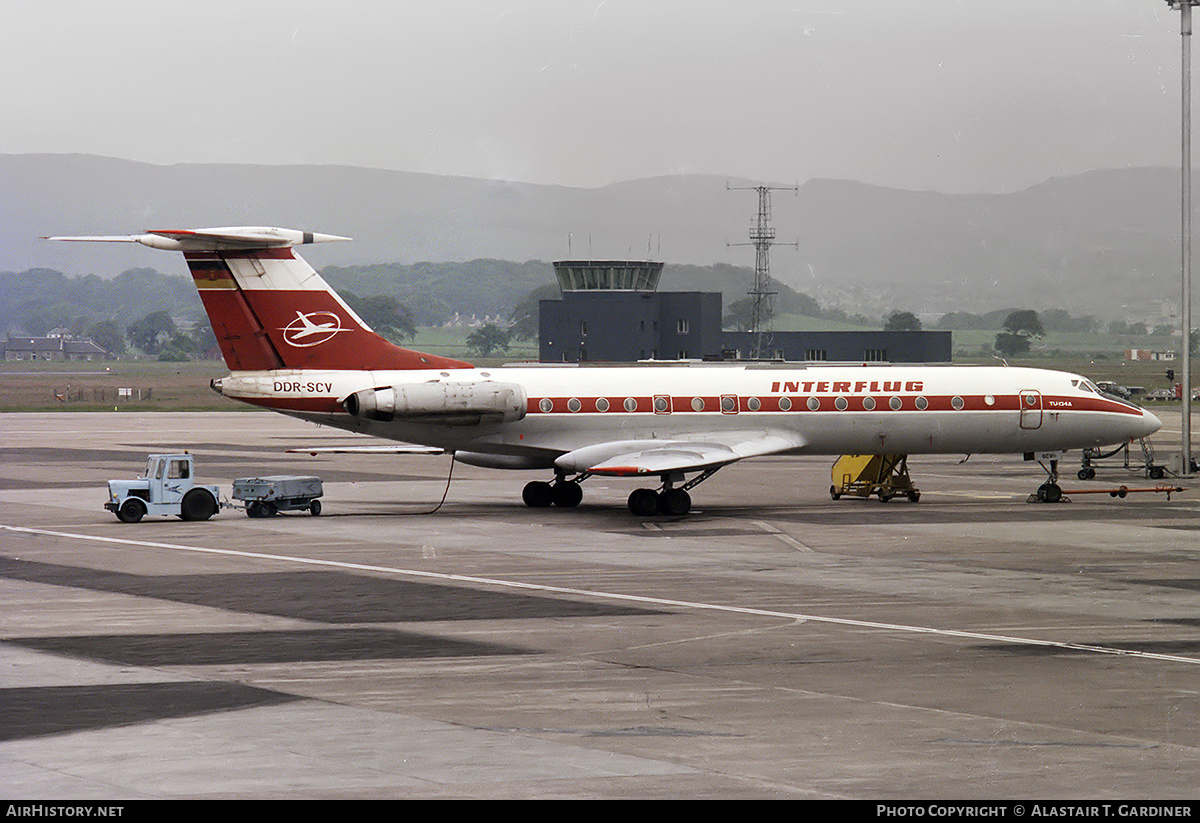 Aircraft Photo of DDR-SCV | Tupolev Tu-134A | Interflug | AirHistory.net #334588