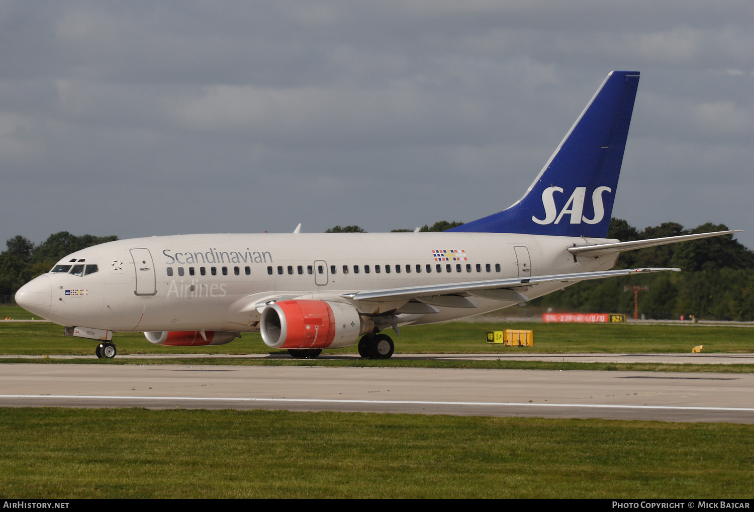 Aircraft Photo of LN-RPH | Boeing 737-683 | Scandinavian Airlines - SAS | AirHistory.net #334590