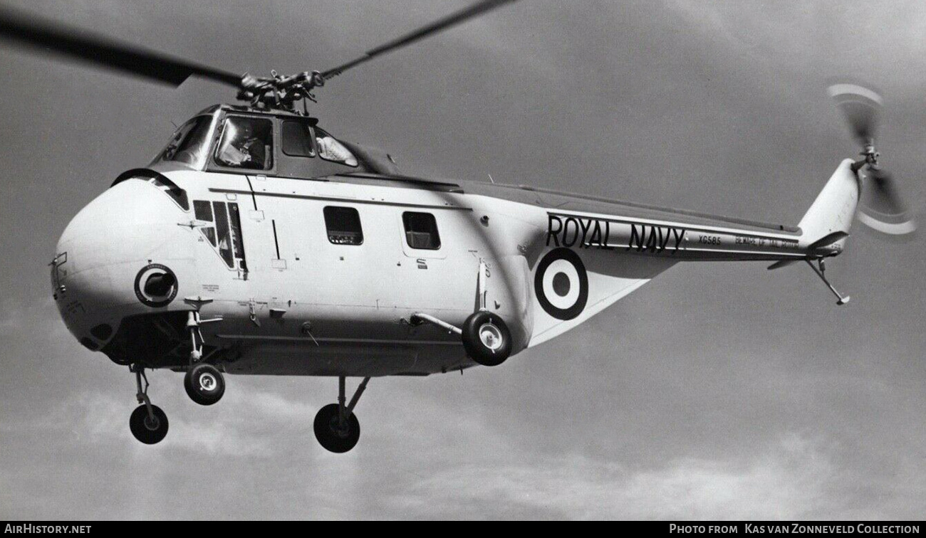 Aircraft Photo of XG585 | Westland WS-55-1 Whirlwind HAR3 | UK - Navy | AirHistory.net #334601