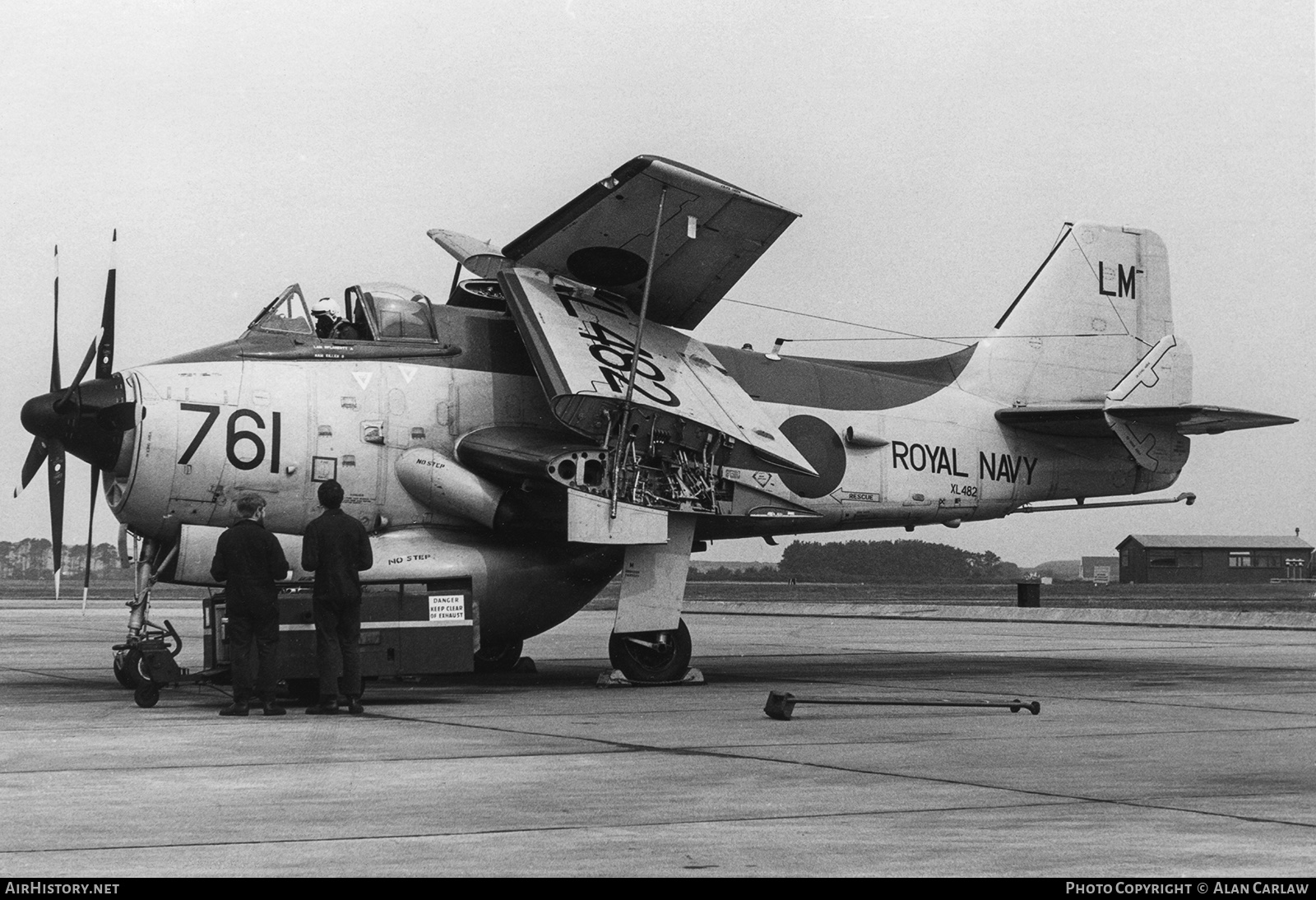 Aircraft Photo of XL482 | Fairey Gannet AEW.3 | UK - Navy | AirHistory.net #334622
