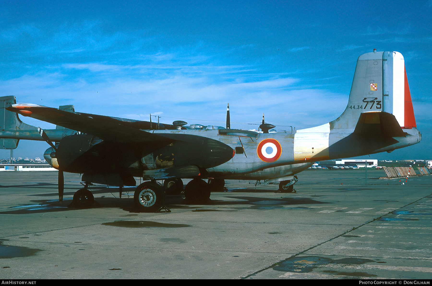 Aircraft Photo of 44-34773 | Douglas B-26C Invader | France - Air Force | AirHistory.net #334625