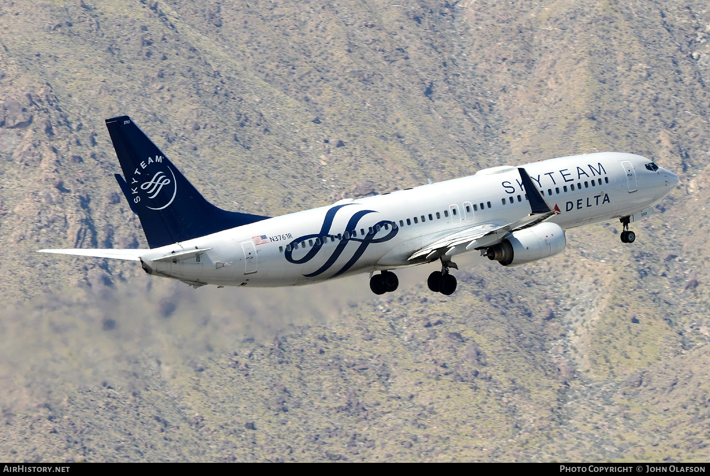 Aircraft Photo of N3761R | Boeing 737-832 | Delta Air Lines | AirHistory.net #334637