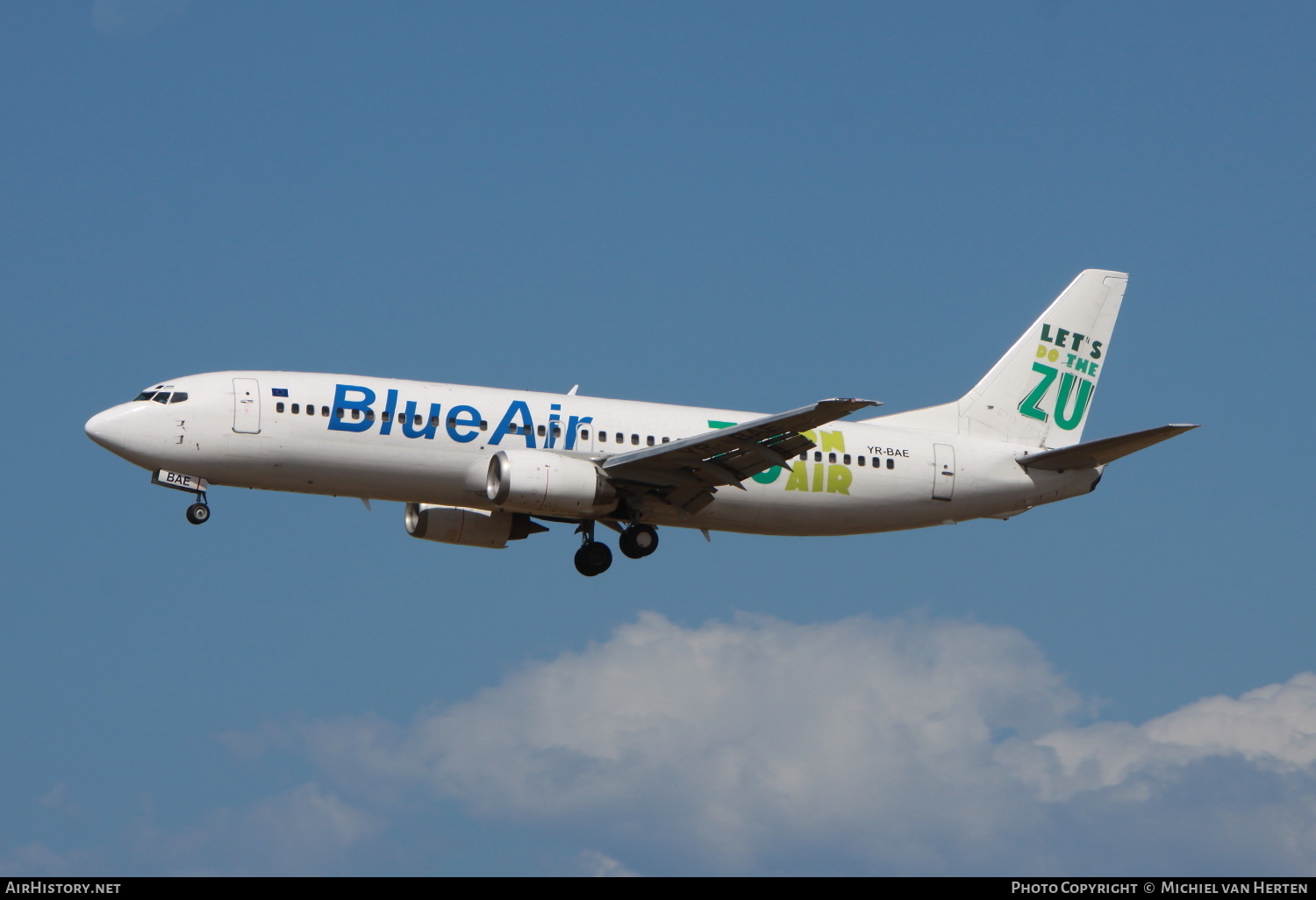 Aircraft Photo of YR-BAO | Boeing 737-42C | Blue Air | AirHistory.net #334643