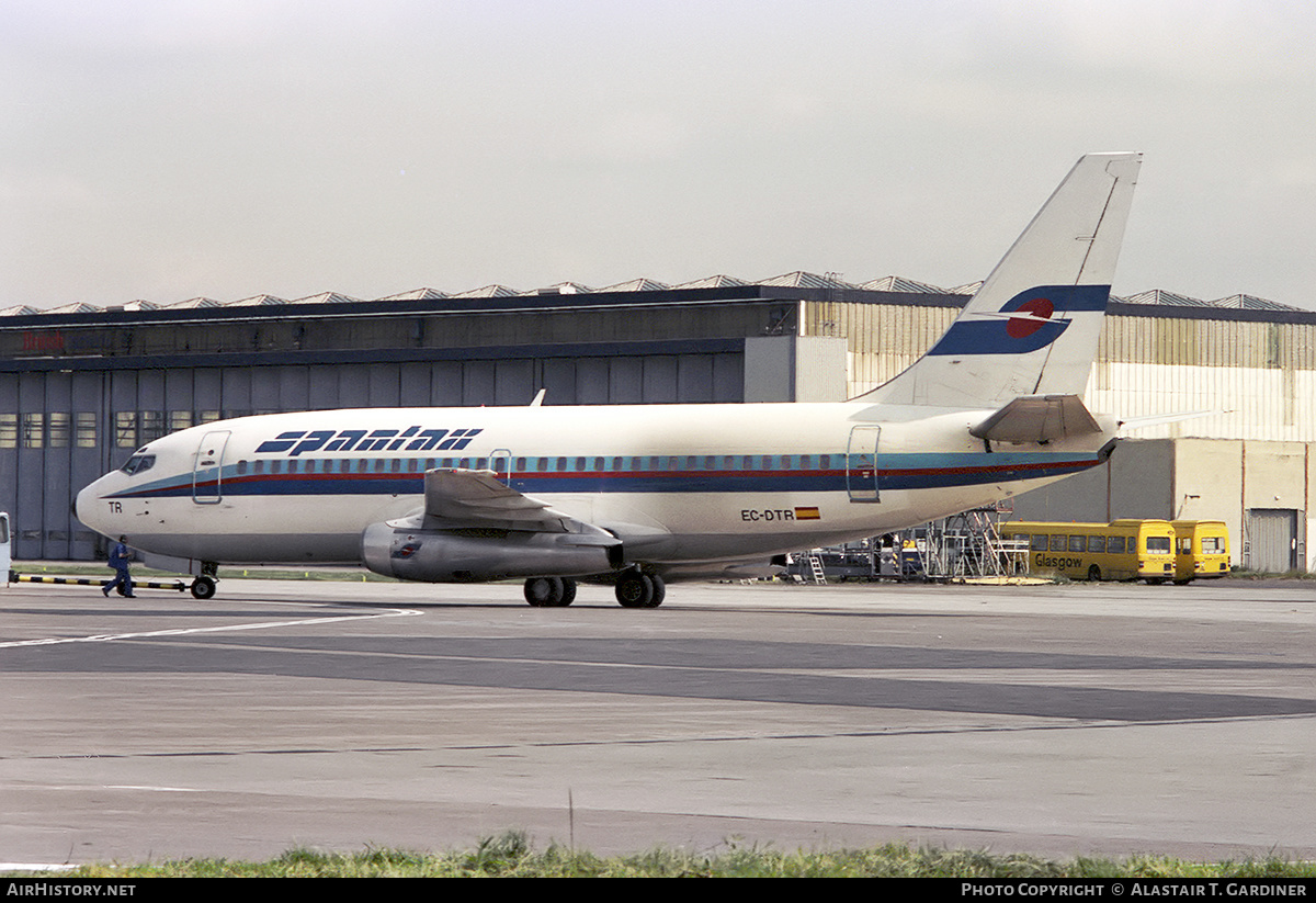 Aircraft Photo of EC-DTR | Boeing 737-2K5/Adv | Spantax | AirHistory.net #334660